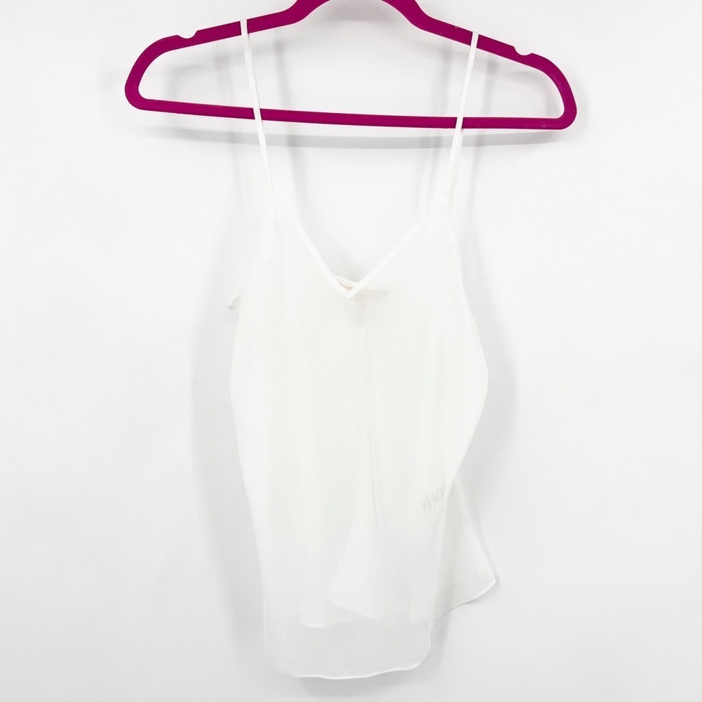 NWTO Rebecca Taylor Sheer Camisole White Women’s Size 2/Small